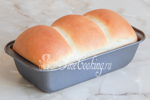 Белый хлеб со сливочным сыром. Шаг 12