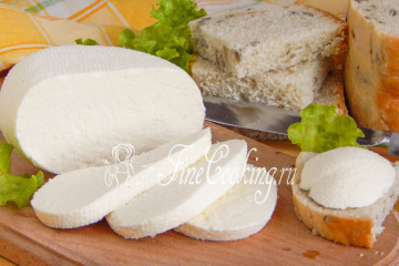 Домашний сыр брынза