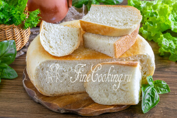 Домашний белый хлеб в мультиварке