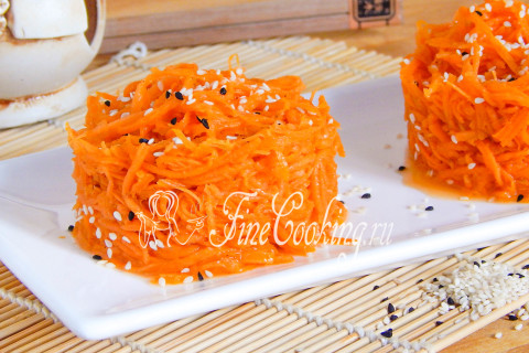 Домашняя морковь по-корейски. Шаг 10
