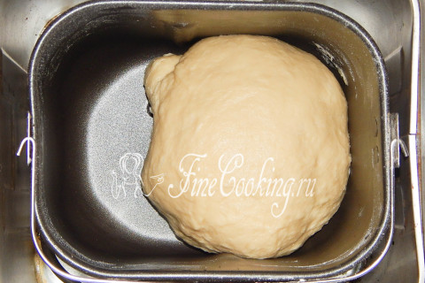 Дрожжевое тесто для пирогов в хлебопечке. Шаг 5