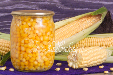 Консервированная кукуруза в домашних условиях. Шаг 12