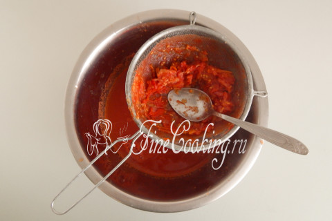 Краснодарский томатный соус на зиму. Шаг 8