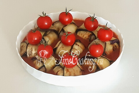 Кюрдан-кебаб (запеченные баклажаны с фаршем и помидорами). Шаг 19