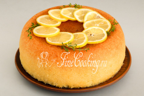 Лимонный пирог в мультиварке. Шаг 18