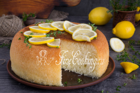 Лимонный пирог в мультиварке. Шаг 19