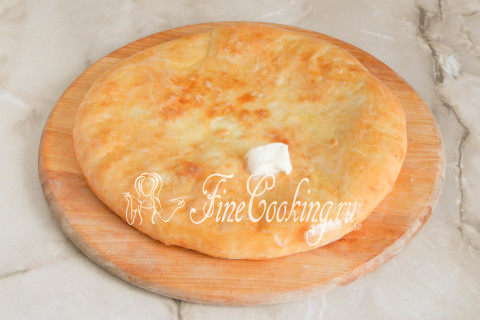Осетинский пирог с сыром. Шаг 22