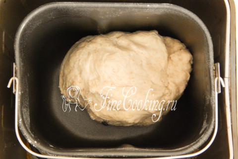 Овсяный хлеб на сыворотке в хлебопечке. Шаг 6