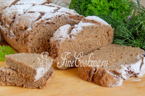 Пшенично-гречневый хлеб с солодом. Шаг 14