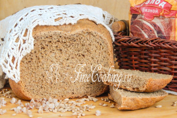 Пшенично-ржаной хлеб с гречневой мукой