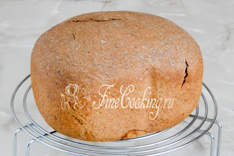 Ржаной хлеб с солодом в хлебопечке. Шаг 8