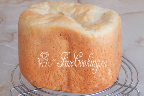 Творожный хлеб в хлебопечке. Шаг 8