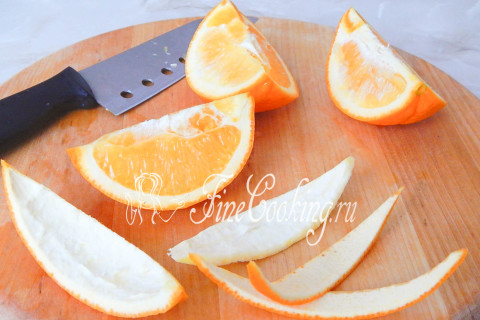 Варенье из апельсиновых корок. Шаг 2