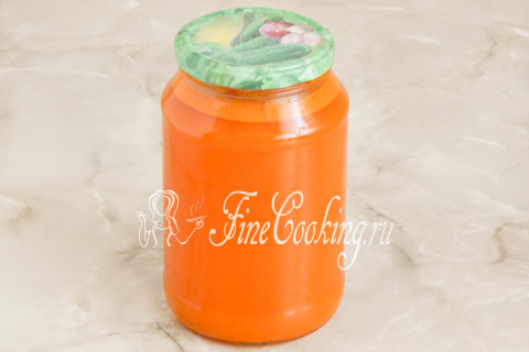 Яблочно-морковный сок на зиму. Шаг 13